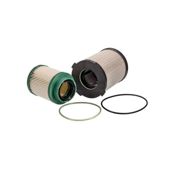 New for Nissan 16-19 Titan XD 5.0L (2) Diesel Fuel Filters Recommeded Service