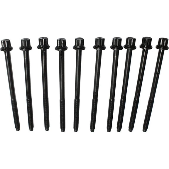 New i-VTEC & DOHC Cylinder Head Bolt Compatible With Honda Civic EX-L 4 Cyl 1.8L Civic Touring 4 Cyl 1.8L Civic Si 4 Cyl 2.4L Civic DX-G 4 Cyl 1.8L 2006-2019 By REPH320205