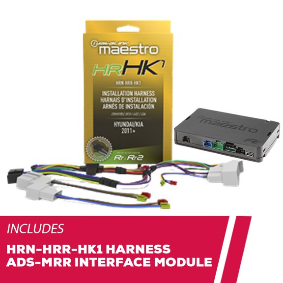 New iDatalink HRN-HRR-HK1 Radio Replacement Harness with ADS-MRR Interface Module