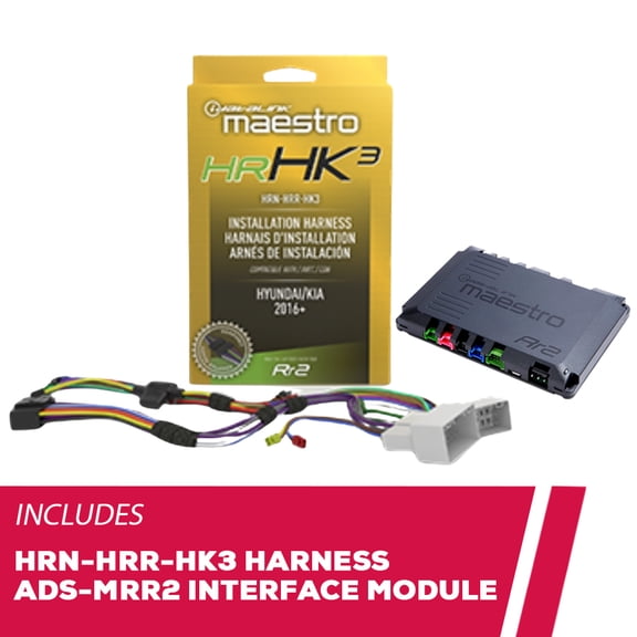 New iDatalink HRN-HRR-HK3 Radio Replacement Harness with ADS-MRR2 Interface Module