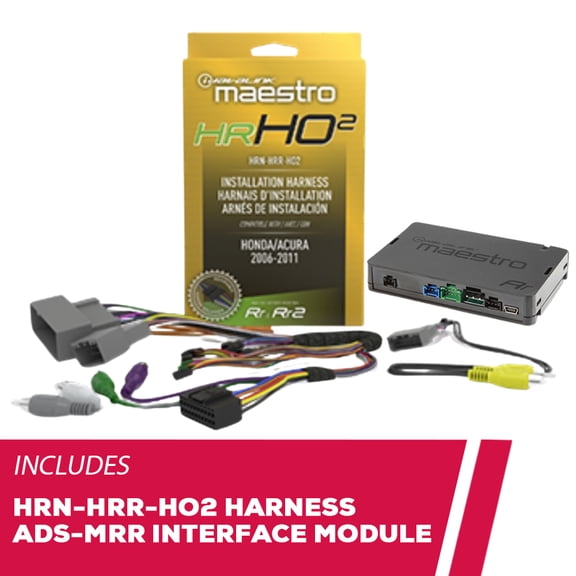 New iDatalink HRN-HRR-HO2 Radio Replacement Harness with ADS-MRR Interface Module