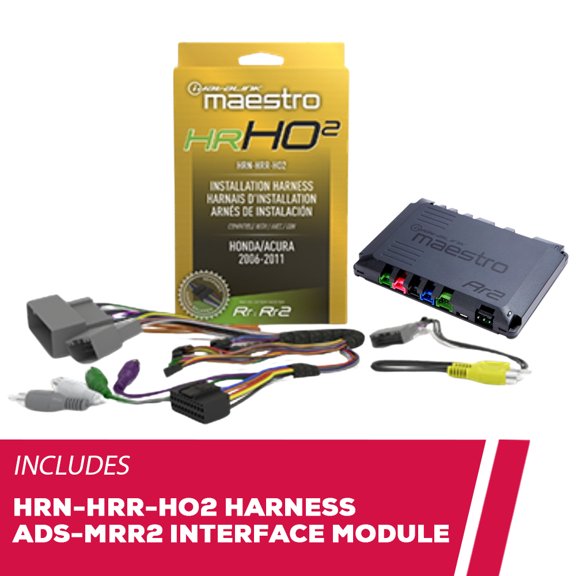 New iDatalink HRN-HRR-HO2 Radio Replacement Harness with ADS-MRR2 Interface Module