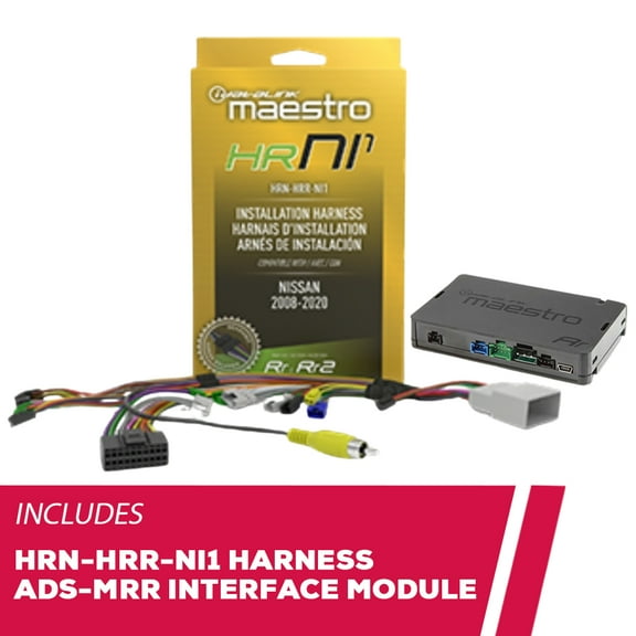 New iDatalink HRN-HRR-NI1 Radio Replacement Harness with ADS-MRR Interface Module