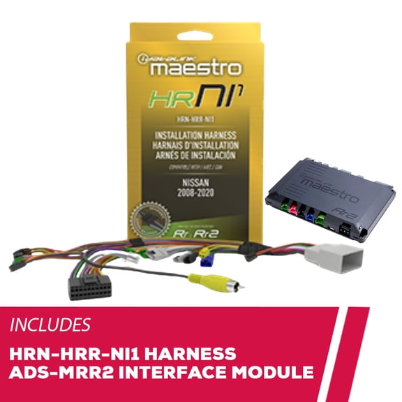 New iDatalink HRN-HRR-NI1 Radio Replacement Harness with ADS-MRR2 Interface Module