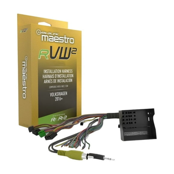 New iDatalink Maestro HRN-HRR-VW2 VW2 T-Harness for Select 2016+ Volkswagen and Audi