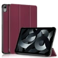 thumbnail image 1 of New iPad (2022) Case, Dteck Slim Tri-Fold Standing Protective Case with Hard Back Shell for Apple iPad 10th Generation 2022 10.9 inch, Winered, 1 of 8