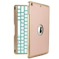 thumbnail image 1 of New iPad 9.7 2017 Keyboard Case, Tagital 7 Colors LED Backlit Bluetooth Keyboard and Protective Case Cover for New iPad 9.7, 1 of 2