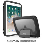 New iPad 9.7 2018/2017 Case for kids, Mumba iPad 9.7 Inch Protective Case for Apple iPad 5th/6th Generation [Kido Series] [Kickstand] [Shoulder Strap]Black