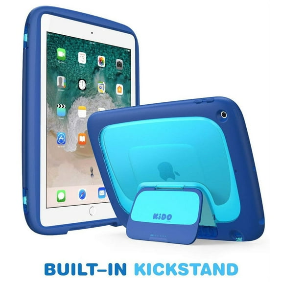 New iPad 9.7 2018/2017 Case for kids, Mumba iPad 9.7 Inch Protective Case for Apple iPad 5th/6th Generation [Kido Series] [Kickstand] [Shoulder Strap]