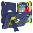 thumbnail image 1 of New iPad Air 10.9 2020 Case with Screen Protector, Dteck Heavy Duty Rugged Shockproof Protective Full Body Case Cover with Pencil Holder and Kickstand for 10.9-inch iPad Air 4th Gen,Navy + Green, 1 of 8