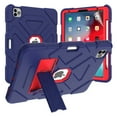 thumbnail image 1 of New iPad Air 10.9 2020 Case with Screen Protector, Dteck Heavy Duty Rugged Shockproof Protective Full Body Case Cover with Pencil Holder and Kickstand for 10.9-inch iPad Air 4th Gen,Navy + Red, 1 of 7