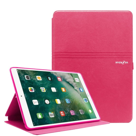 New iPad Air 3rd Gen Case ,iPad Pro 10.5 inch Case,Mignova synthetic leather smart case with automatic sleep/wake for Apple iPad Air 3rd Gen/iPad Pro 10.5 inch 2017 release-Pink