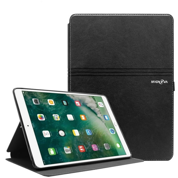 New iPad Air 3rd Gen Case ,iPad Pro 10.5 inch Case,Mignova synthetic leather smart case with automatic sleep/wake for Apple iPad Air 3rd Gen/iPad Pro 10.5 inch 2017 release-Black