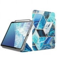 thumbnail image 1 of New iPad Pro 11 Inch Case 2018, i-Blason [Cosmo] Full-Body Trifold Stand Protective Case Cover with Auto Sleep/Wake & Pencil Holder for Apple iPad 11 Inch 2018 Release (Blue), 1 of 7