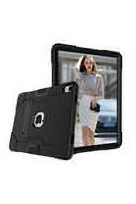 New iPad Pro 11 inch Tablet Case 2018 SOATUTO Heavy-Duty Drop-Proof and Shock-Resistant Rugged Hybrid case with Built-in Stand for Apple iPad Pro 11" Tablet (Black/Black)