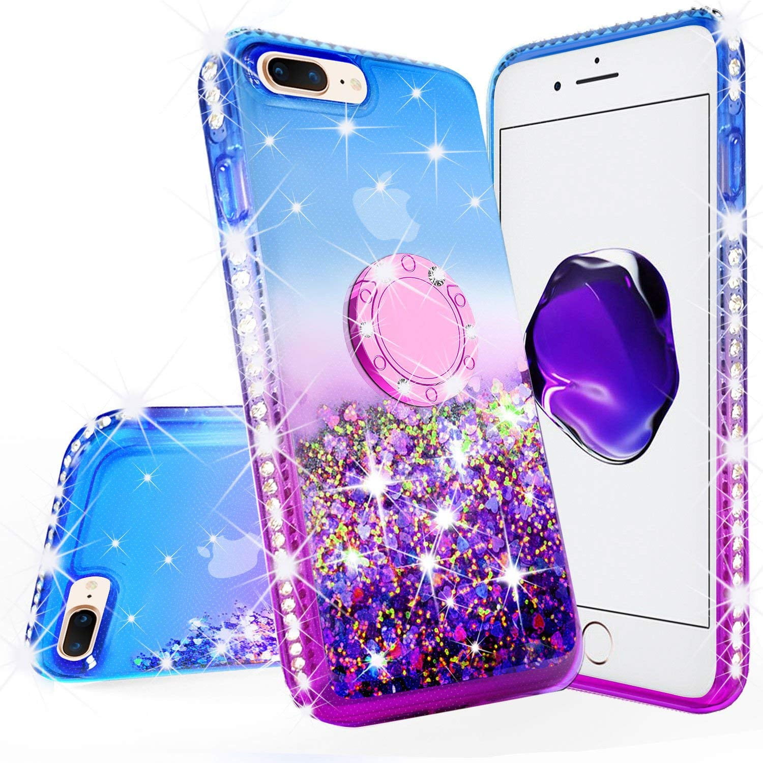 New iPod Touch 7 Case, iPod 6/5 Case [Tempered Glass Screen Protector ...