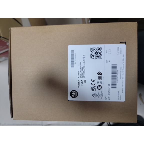 New in Box 22F-D013N104 PowerFlex 4M 5.5 kW 7.5 HP AC Drive SER A