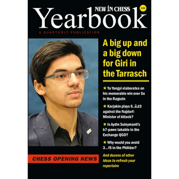 Pre-Owned New in Chess Yearbook 136: Chess Opening News (Paperback 9789056919061) by Jan Timman
