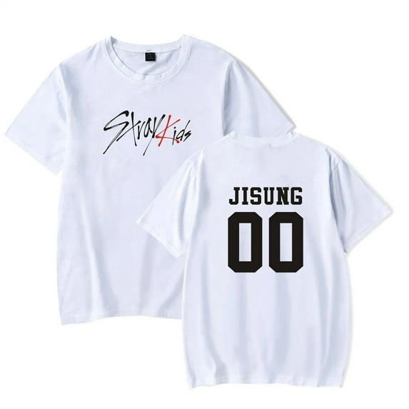 New in Kpop Stray Kids T Shirt SKZ Men Women T-shirt Straykids Seungmin FELIX HYUNJIN JEONGIN MINHO Short Sleeve Tee Shirt