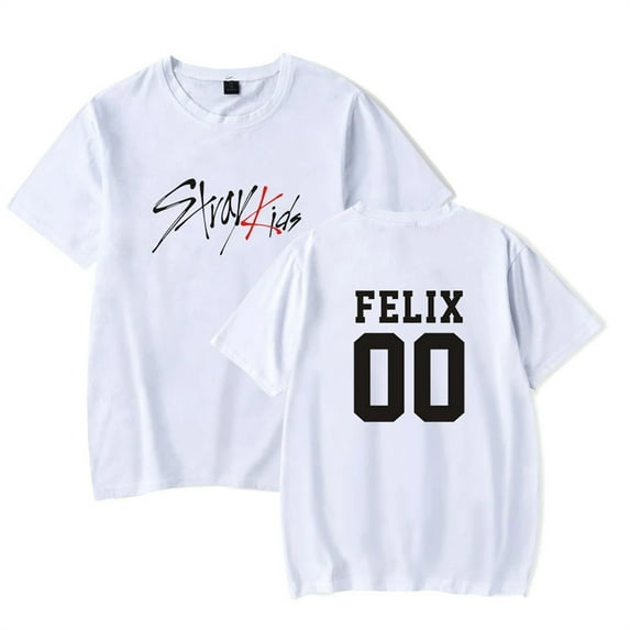 New in Kpop Stray Kids T Shirt SKZ Men Women T-shirt Straykids Seungmin FELIX HYUNJIN JEONGIN MINHO Short Sleeve Tee Shirt