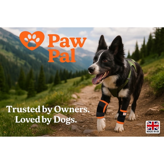 New in USA - Multi Award Winning - PawPal ActiveFlex Performance Leg Wraps for Active Dogs (Size Large) - Pack of 2 Wraps