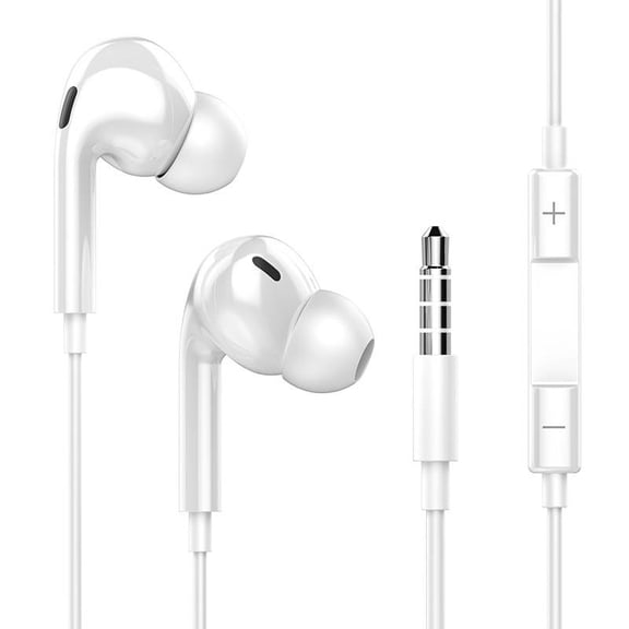 New in-ear wire-controlled music headphones