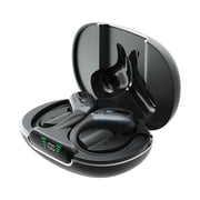 New intelligent noise reduction ultra-clear call ear-hanging real wireless ultra-long battery life headset sports waterproof bluetooth headset
