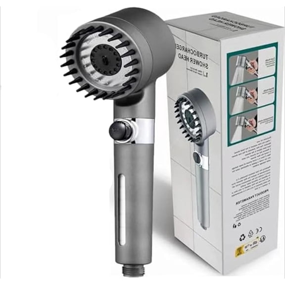 New ion drop bathroom handheld drop faucet with tap for shower head filter for shower, turbocharger with multiple spray modes