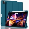 thumbnail image 1 of New ipad air 10.9 inch case with pen holder, smart iPad case [supports touch ID and auto wake/sleep], 1 of 4
