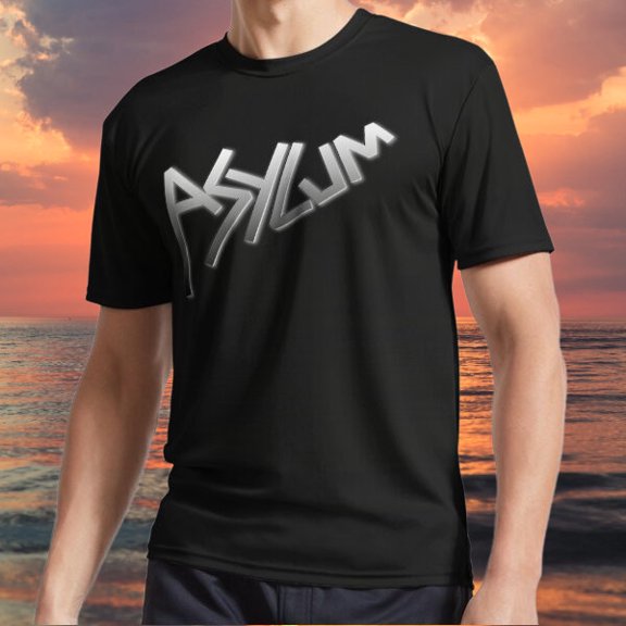 New item Asylum logo glow Active Logo TEE T-Shirt Funny Size S to 5XL