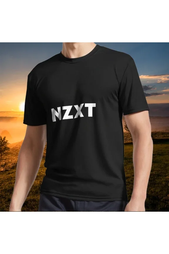 New item Nzxt Logo Merchandise Essential Active Logo T-Shirt Funny Size S to 5XL
