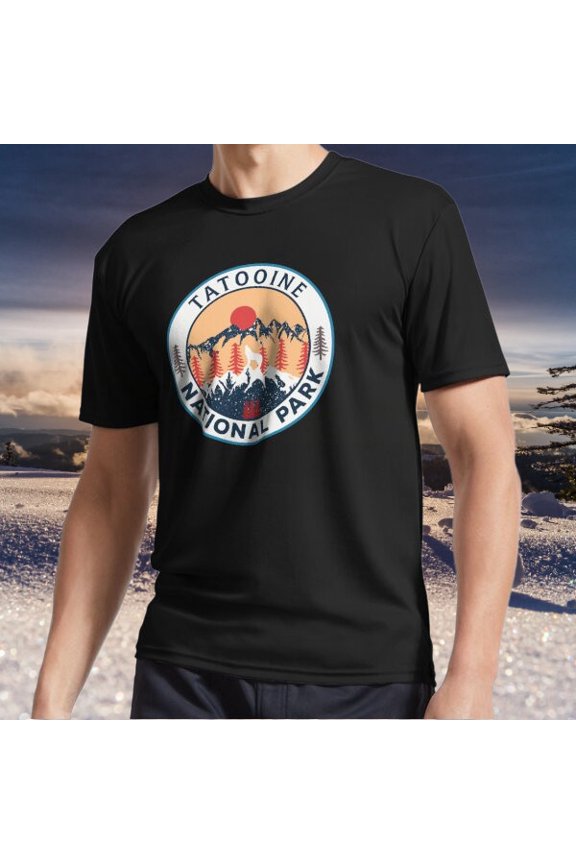 New item Tatooine National Park-Vintage Logo TEE T-Shirt Funny Size S to 5XL