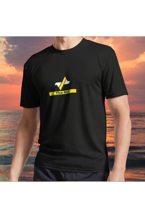 New item The Met Retro logo Active Logo TEE T-Shirt Funny American Size S to 5XL