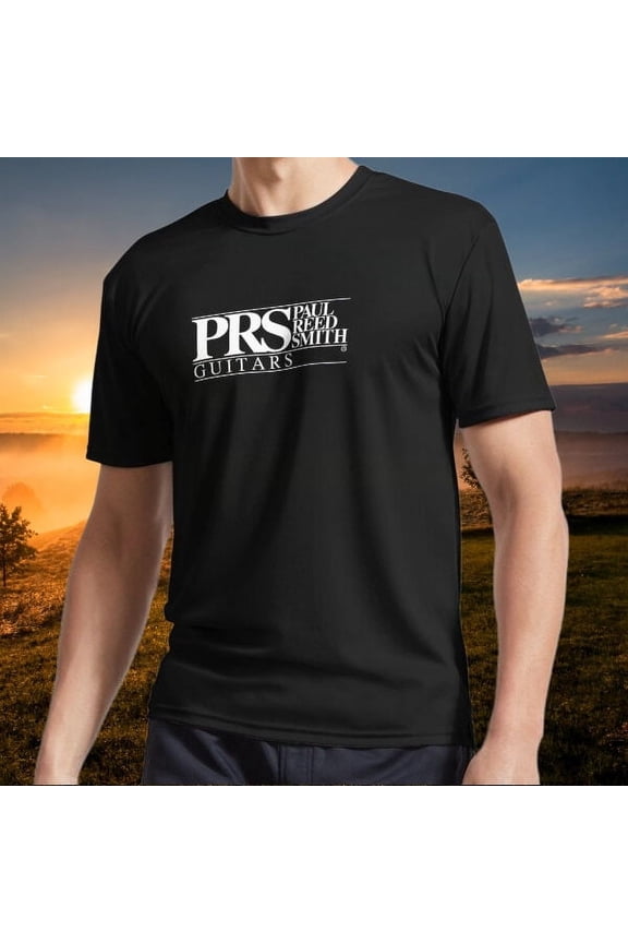 New item prs guitars Active Logo T-Shirt Funny American Size S to 5XL