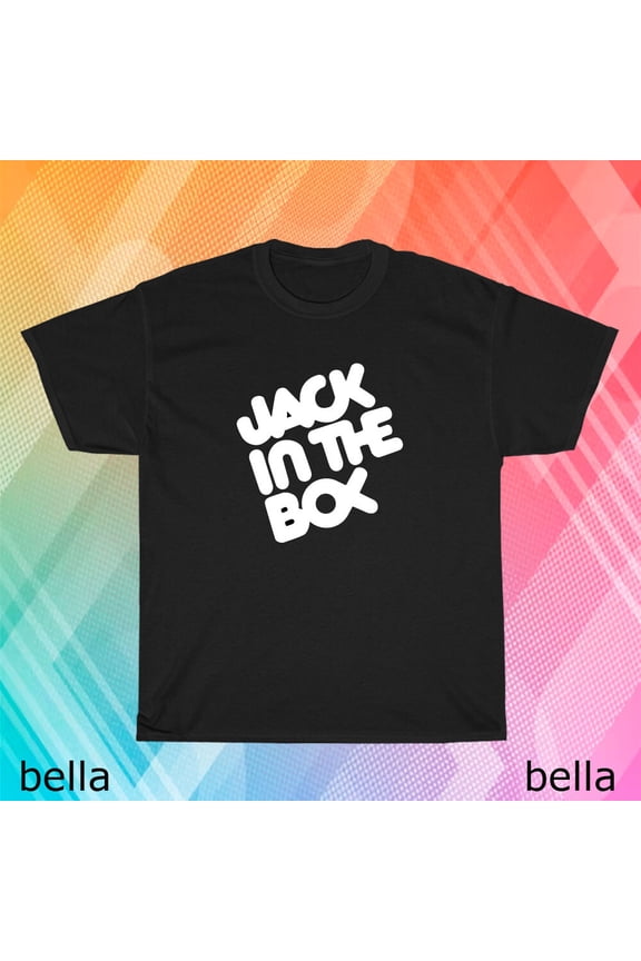 New jack in the box Logo T-Shirt Funny Size S to 5XL