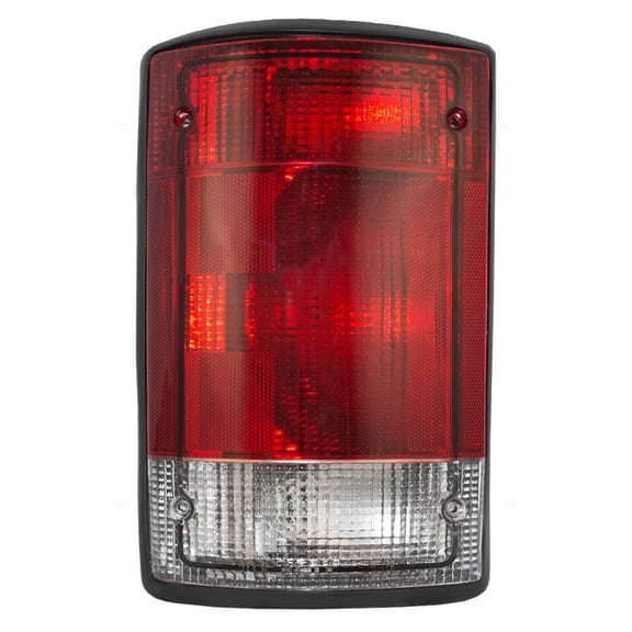 New Tail Light Compatible with 2004-2014 Ford Econoline E-150 E-250 E-350 Super Duty E-450 Club Wagon 2004-2005 Excursion Left Driver Side Halogen 5C2Z13405AA FO2800190 5C2Z-13405-AA V8