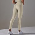 thumbnail image 1 of New legging anti cellulite femme, knit seamless peach tight yoga pants women high waisted show running sports fitness pants, 1 of 1