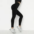 thumbnail image 1 of New legging anti cellulite femme, knit seamless peach tight yoga pants women high waisted show running sports fitness pants, 1 of 1