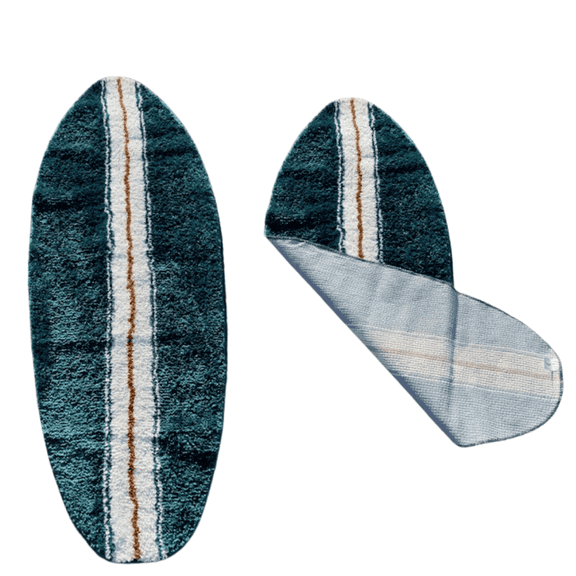 New longer Surfboard Shaped Rug Mats 5ft