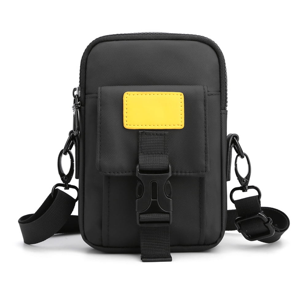 New men's messenger bag outdoor nylon men's shoulder bag fashion mobile phone bag chest bag