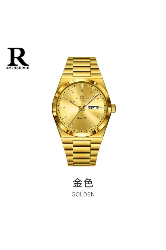 New men's watch, ultra-thin waterproof quartz watch, men's wristwatch, business trendy fashion men's watch