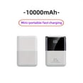 thumbnail image 1 of New mini ultra-thin 10000mAh portable power bank with built-in USB 22.5W super fast charging,dual Type-C/PD20W bidirectional fast charging,supports dual input/dual output, small size, large capacity, 1 of 14