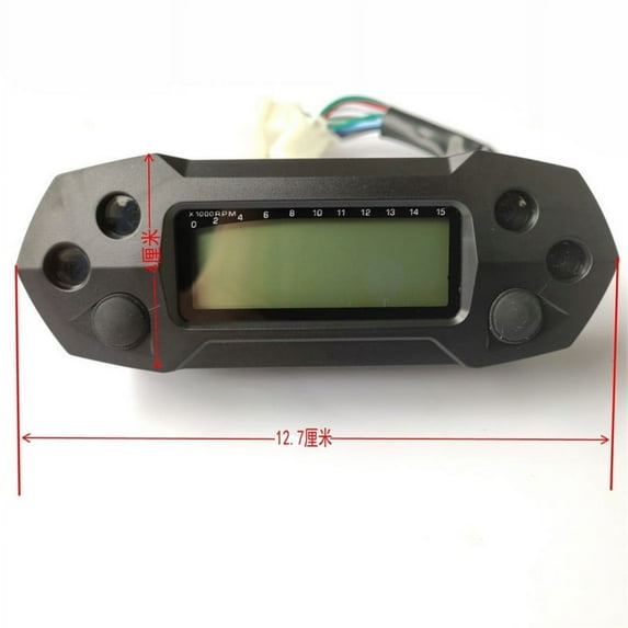 New motorcycle speedometer digital odemeter electric injection carburetor meter