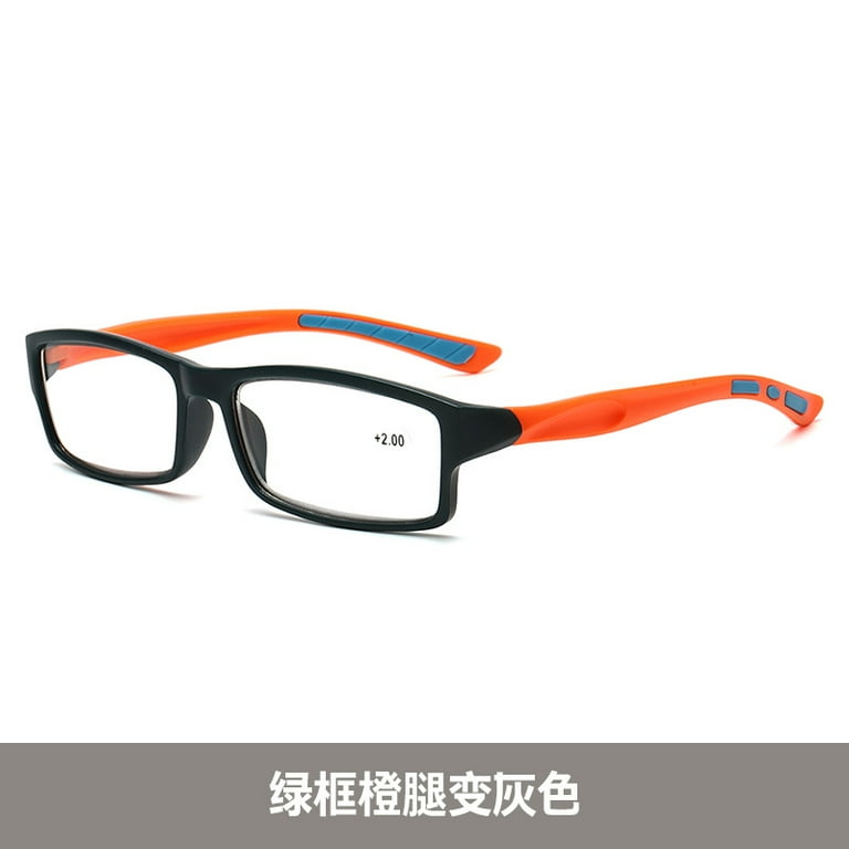 New multi focus color changing reading glasses far and near dual purpose anti blue light flat mirror to see far and near reading glasses Walmart
