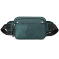thumbnail image 1 of New outdoor pocket waterproof nylon lightweight and convenient messenger bag sports running - green, 1 of 5