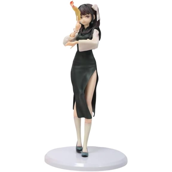 New pre-pained Figure, ‌Black Cheongsam pre-pained 25cm/9.8inch Character Statue Model Desktop Decoration Ornament Gifts