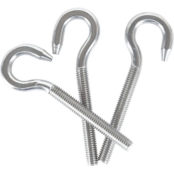 New product,M6 304 Stainless Steel Ring Screw with Round Head Screw Round Head Screw Hook 10