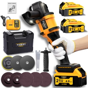 New rechargeable angle grinder in 2025, lightweight and multifunctional handheld angle grinder