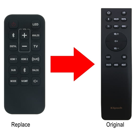New replace remote control fit for KLIPSCH CINEMA 700/800/1200