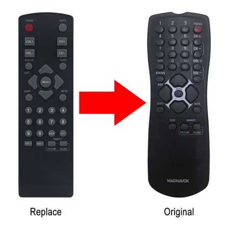 New replace remote control fit for Magnavox RC1112813/17 RC111281317 TV